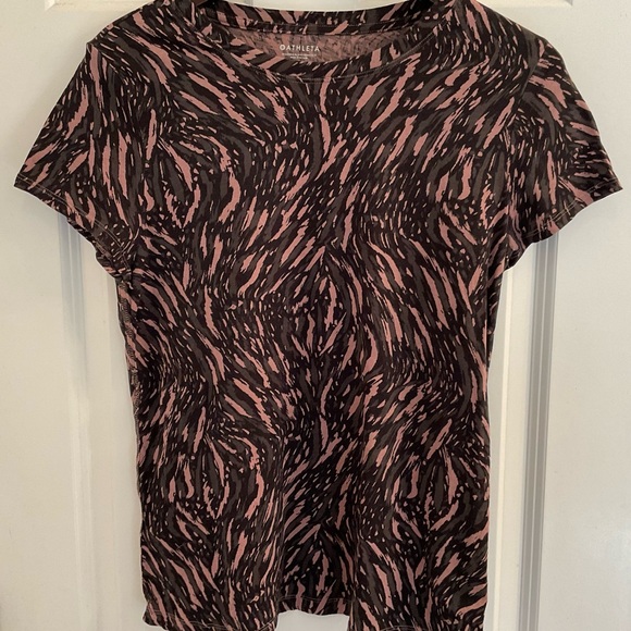 Athleta Organic Daily Printed Crew - Size Medium - Picture 4 of 7